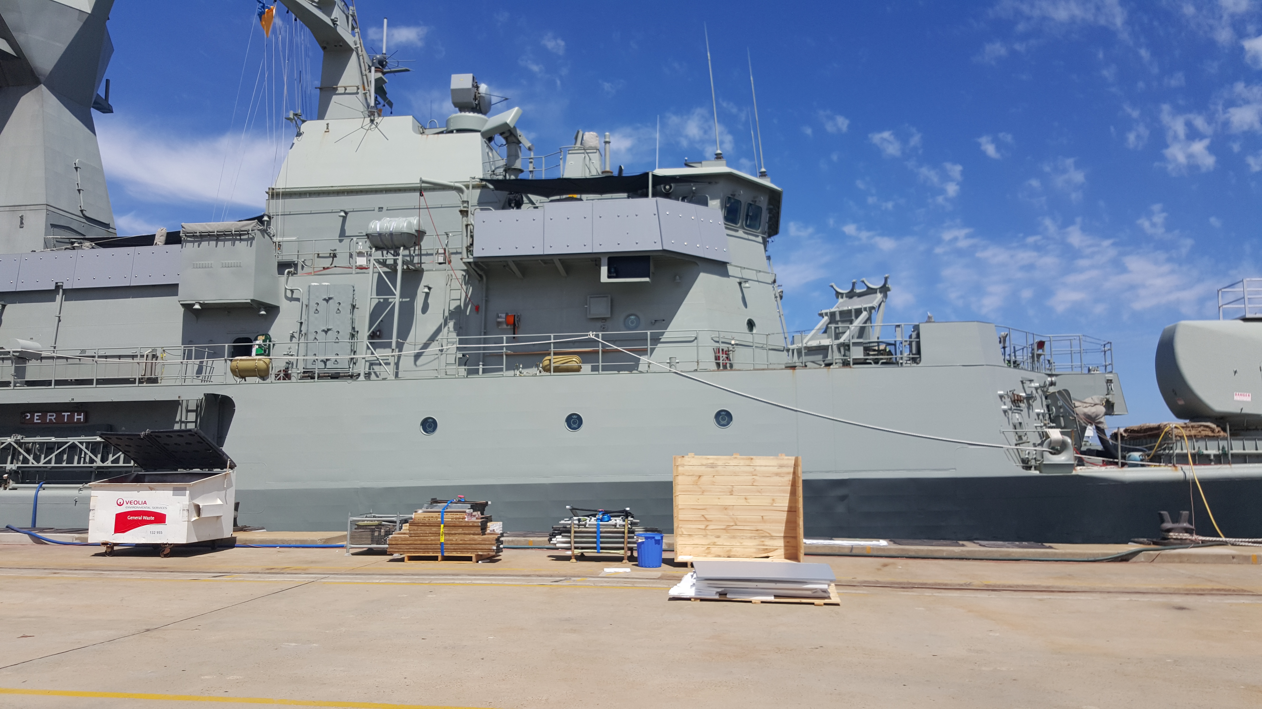 Maritime Armour, Hull Armour, BAE Systems, ANZAC Frigate