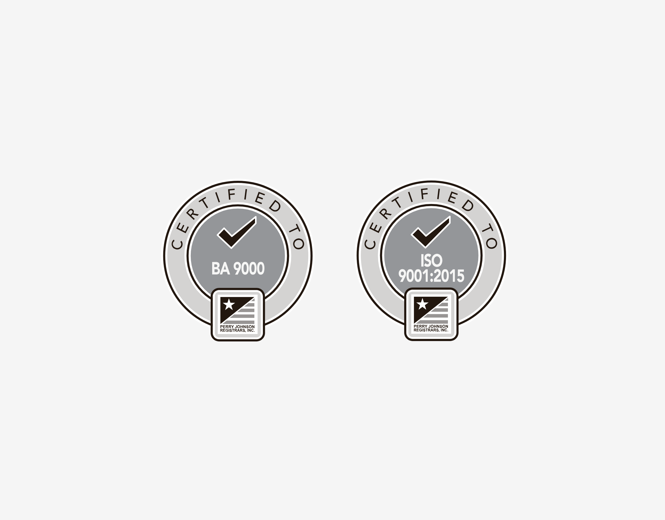 Certified To: ISO & BA 9000
